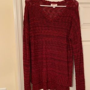 High low thin sweater